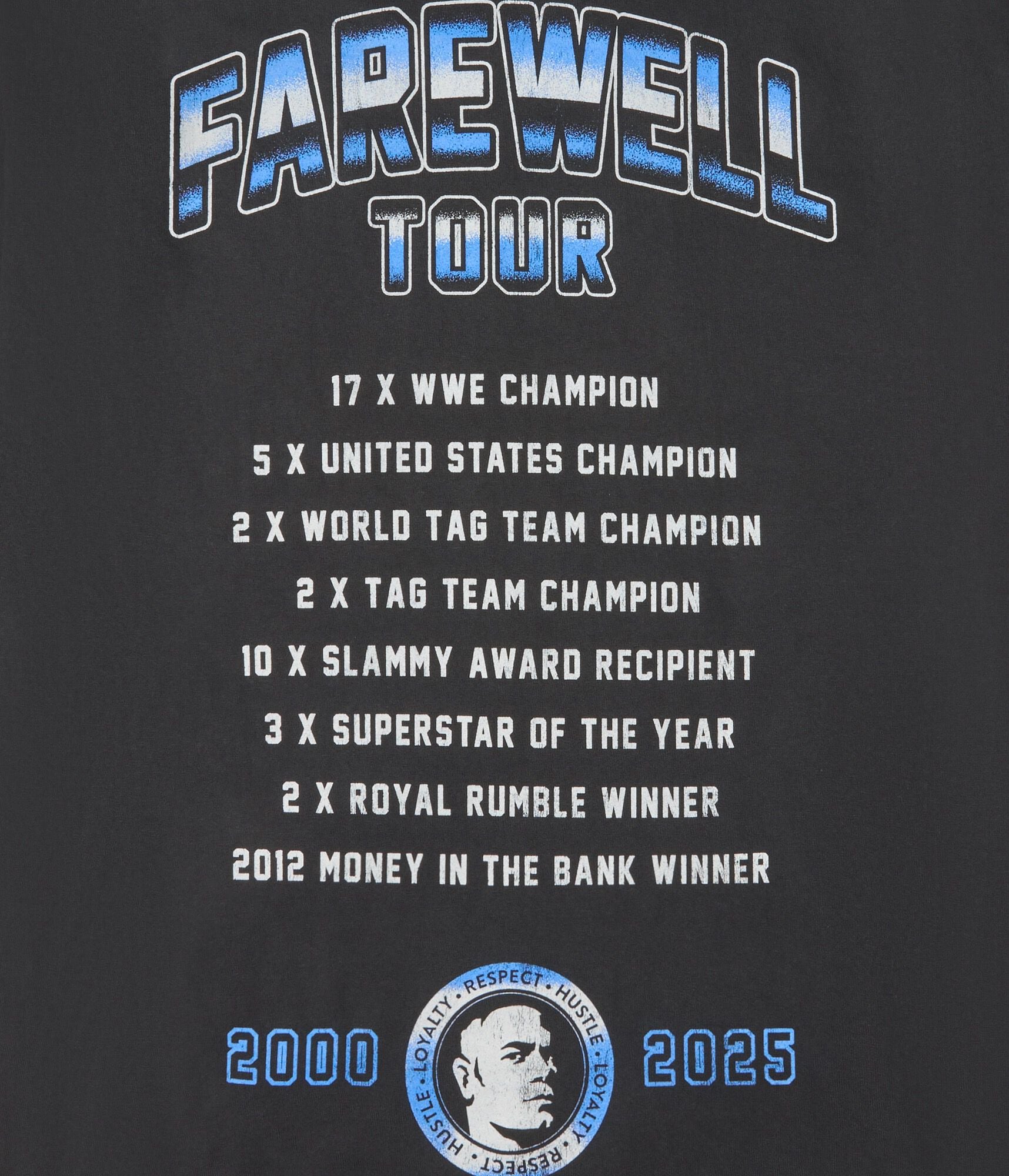 WWE John Cena Farewell Tour Relaxed Graphic Tee