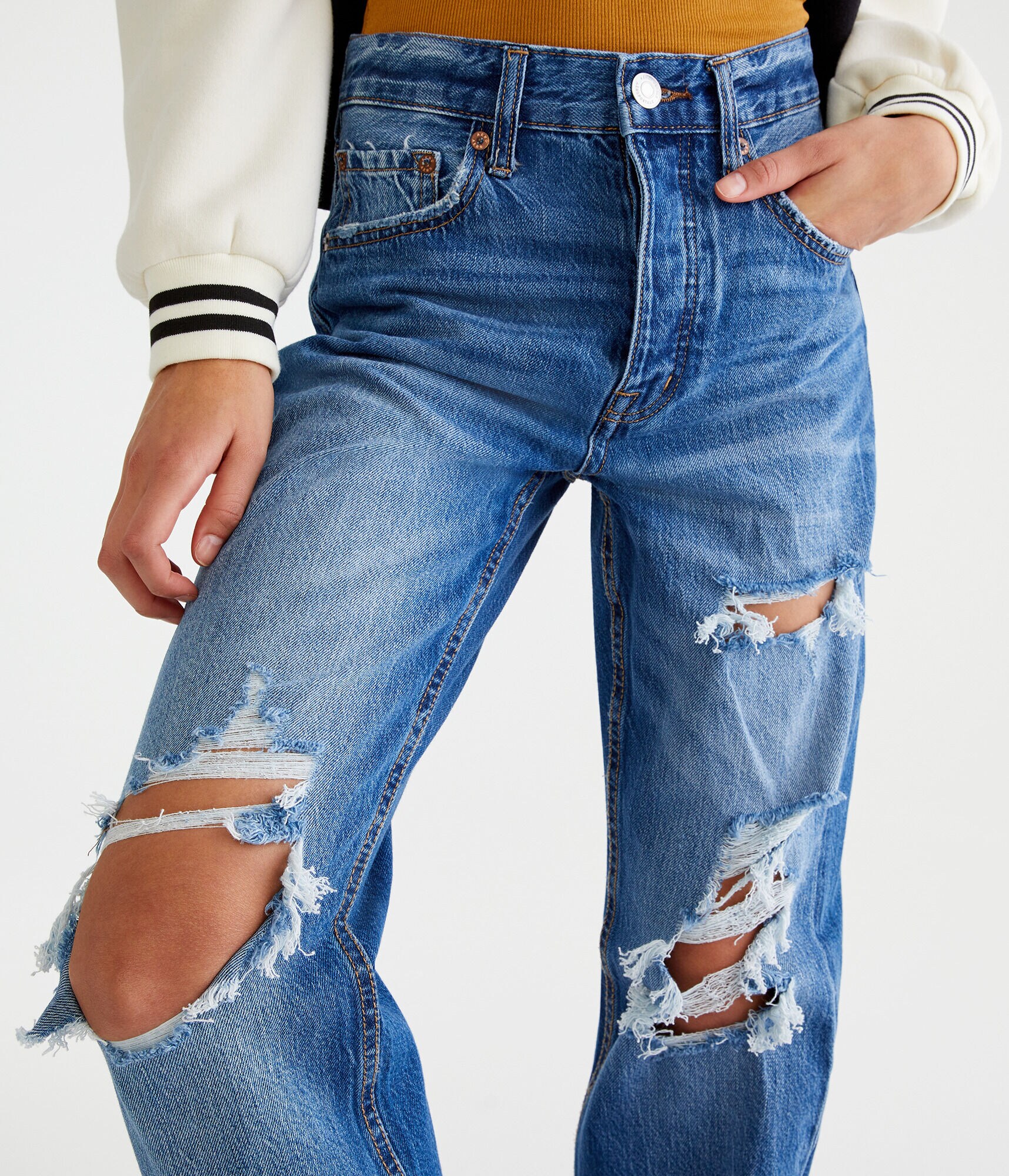 High-Rise Baggy Jean