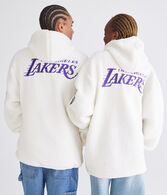 Los Angeles Lakers Quarter-Zip Sherpa Hoodie