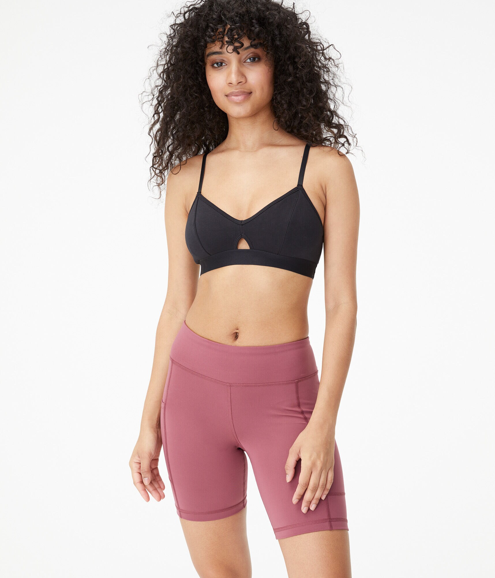 Cutout Triangle Bralette
