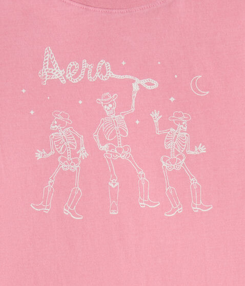 Aero Cowboy Skeletons Graphic Tee