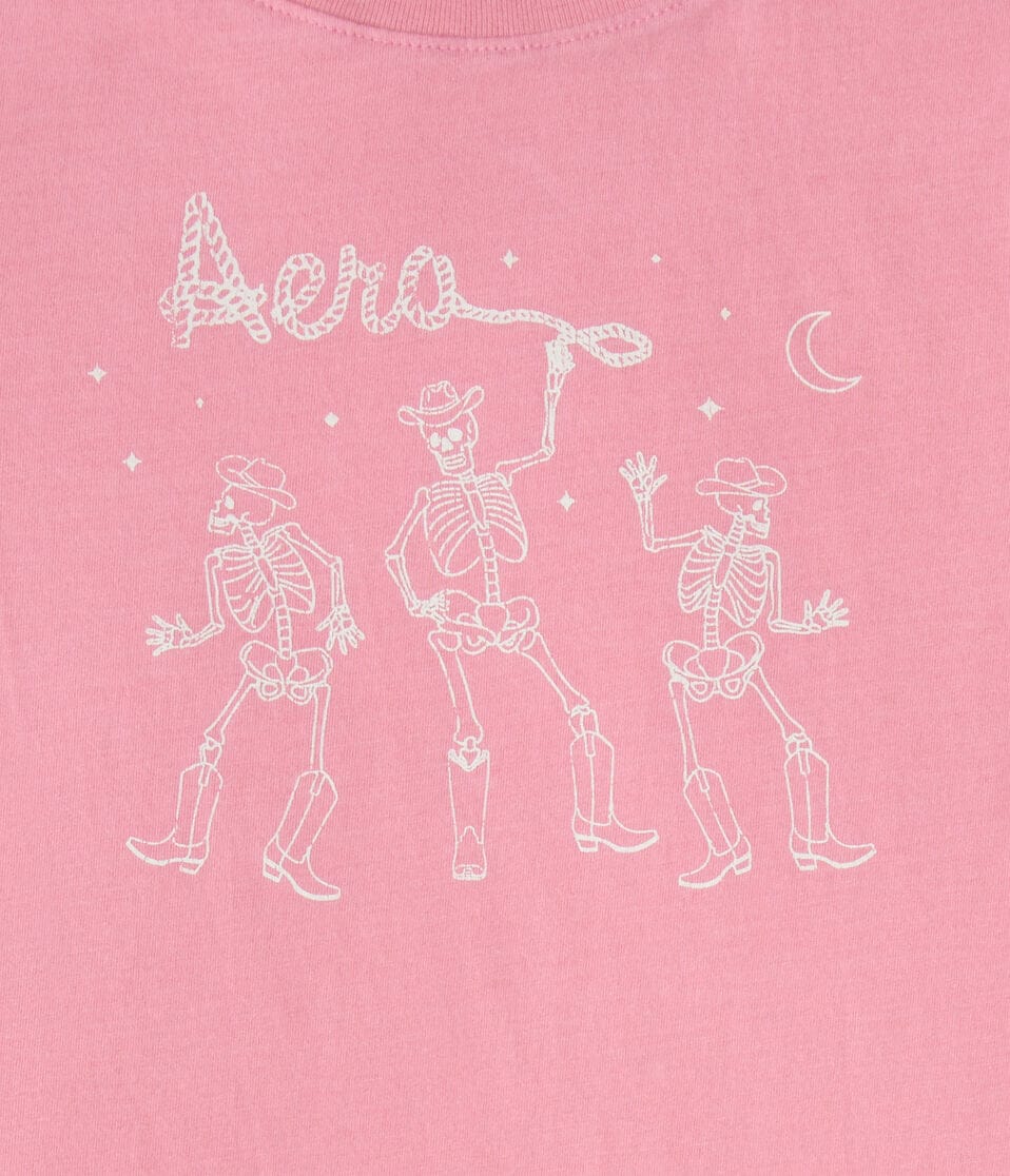 Aero Cowboy Skeletons Graphic Tee