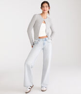 Low-Rise Baggy Wide Leg Star Pocket Jean