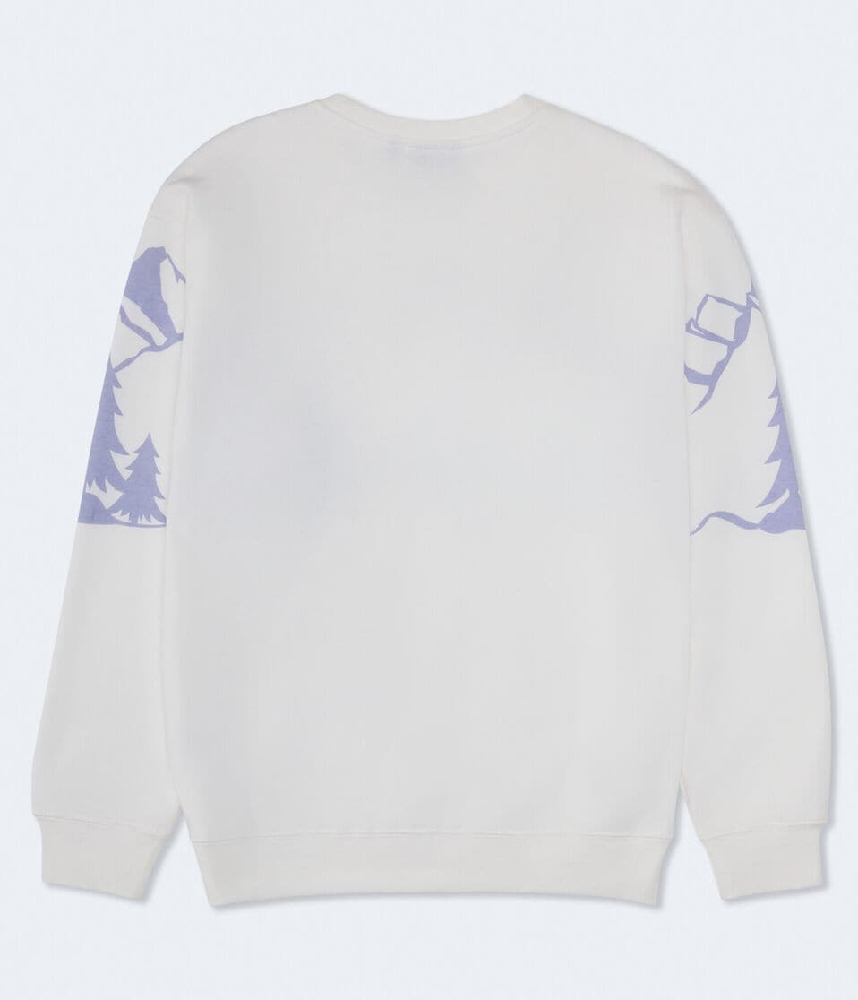 Snoopy In The Mountains Crew Sweatshirt