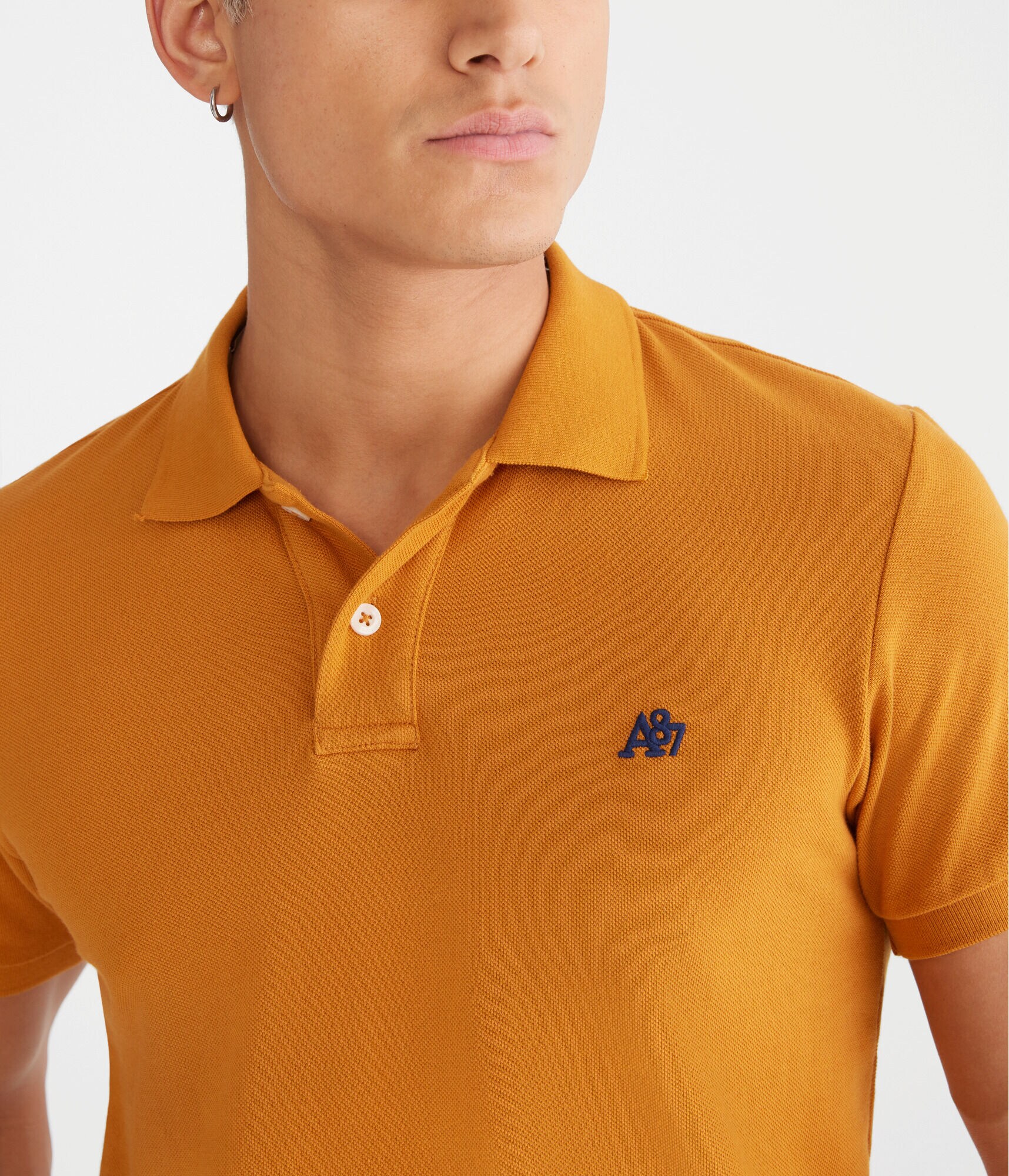 新品　BRIEFING CE LOGO TAPE POLO RELAXED 新品 BRIEFING CE LOGO TAPE POLO RELAXED Polo T Shirt Men
