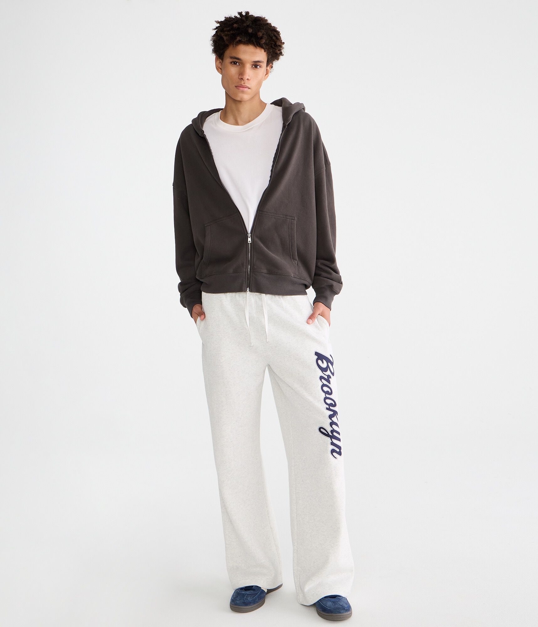 Cloud Soft Brooklyn Graphic Bootcut Sweatpants