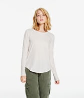 Long Sleeve Striped Crew Tee