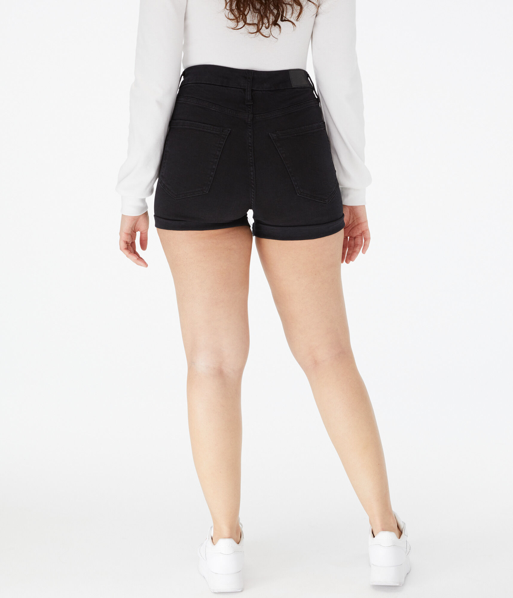 Premium Seriously Stretchy Super High-Rise Curvy Midi Shorts