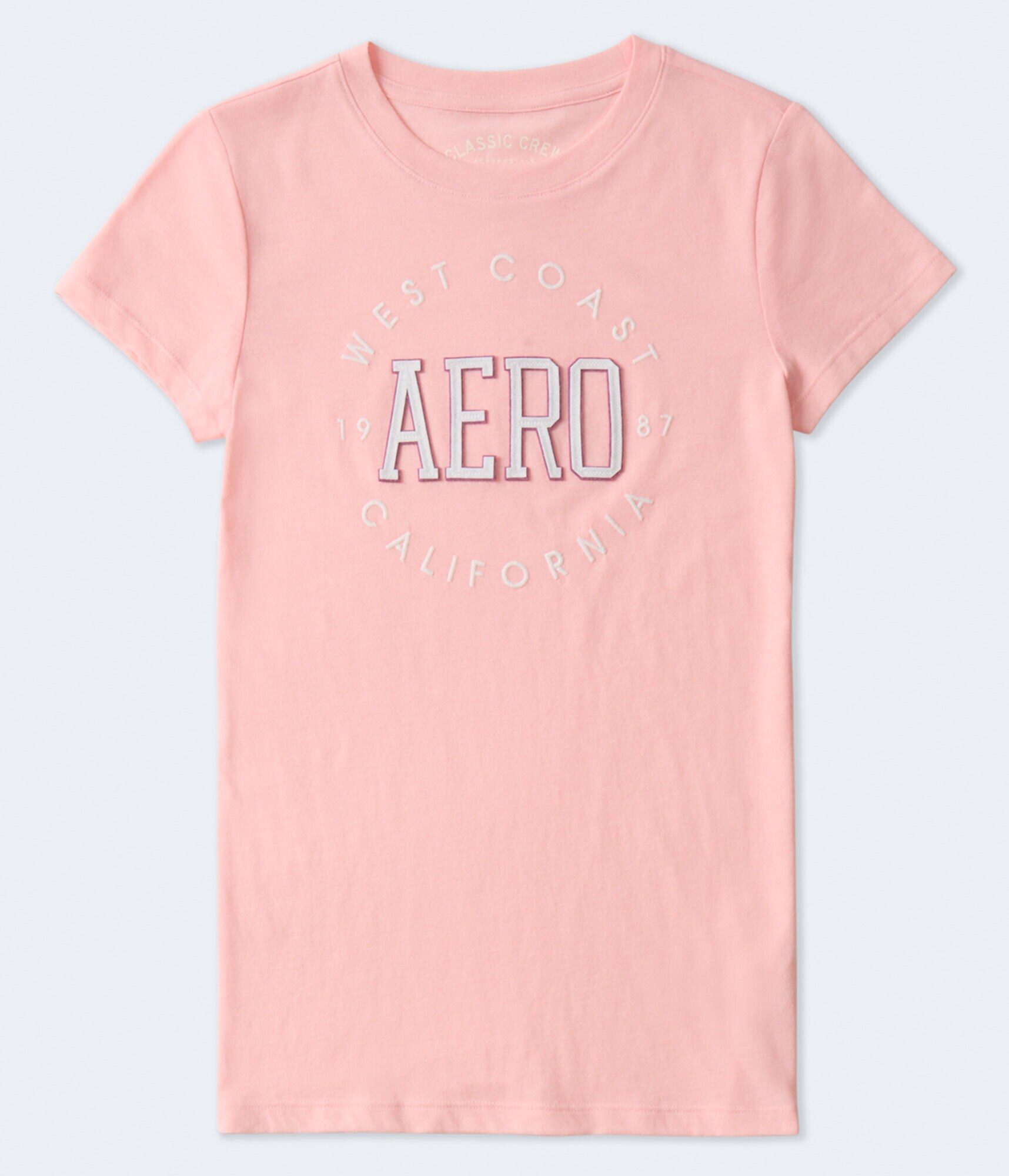 Aero West Coast Appliqu&eacute; Graphic Tee