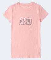 Aero West Coast Appliqué Graphic Tee