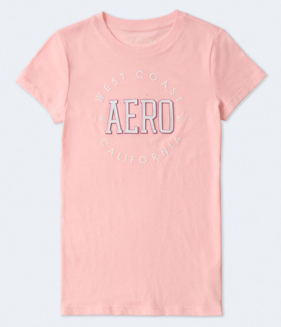 Aero West Coast Appliqué Graphic Tee