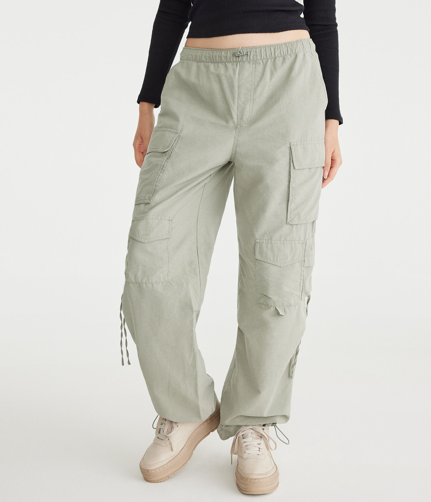 Baggy Cargo Parachute Pants