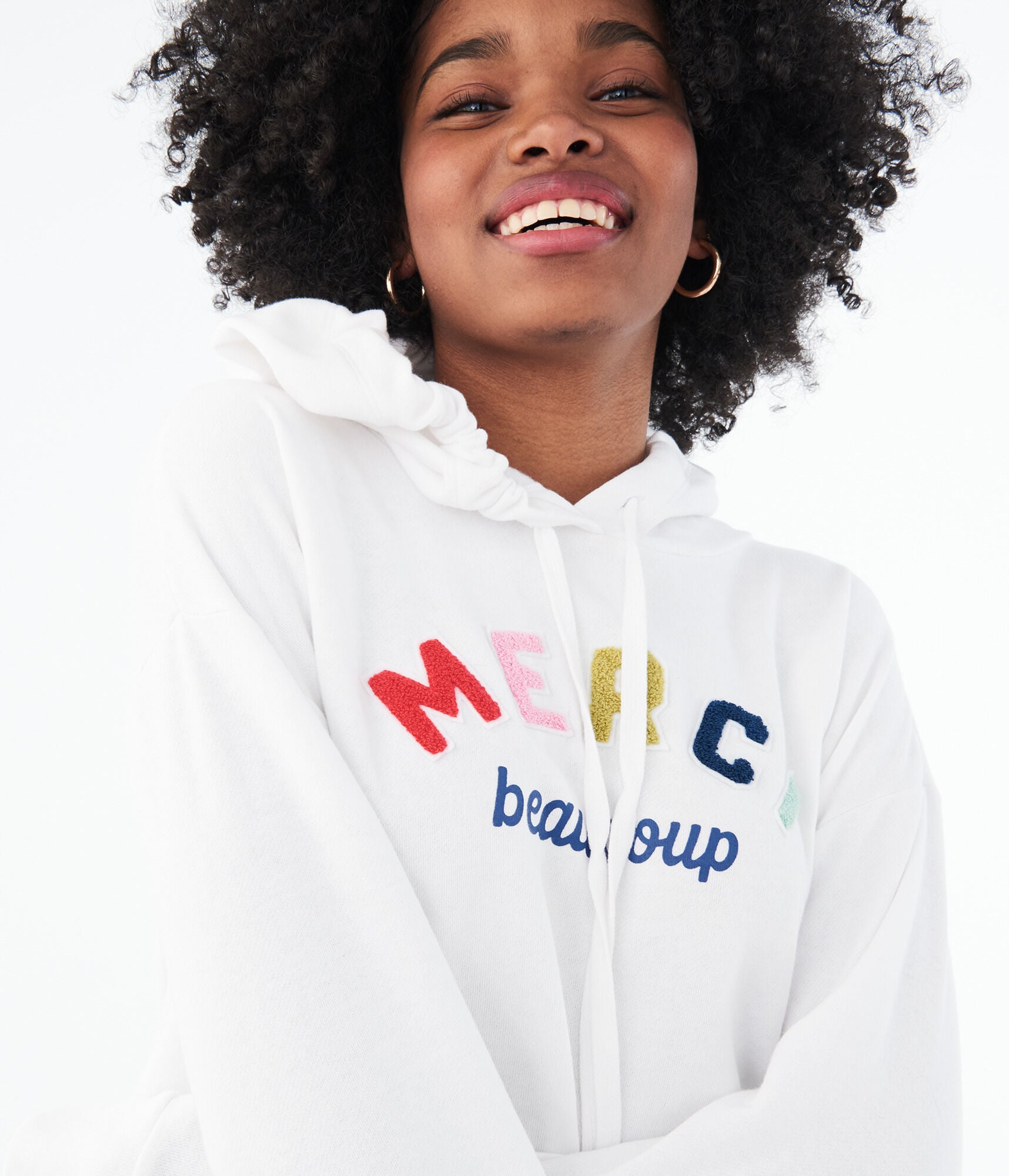 Merci Beaucoup Pullover Hoodie