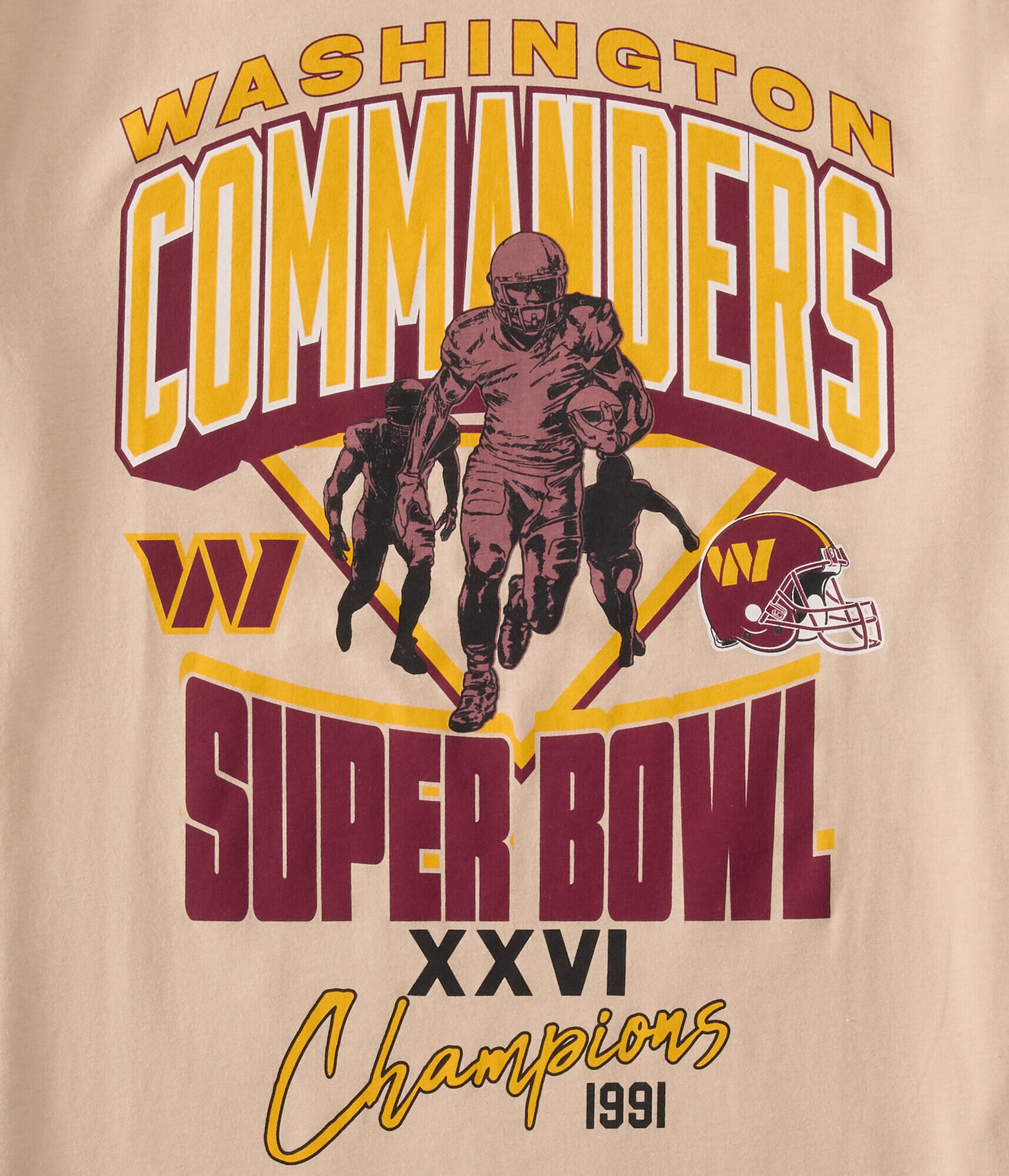 Washington Commanders Relaxed Graphic Tee