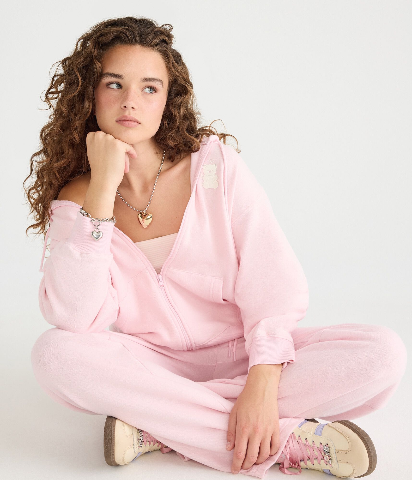 Cloud Soft Good Things Star Bear Full-Zip Hoodie