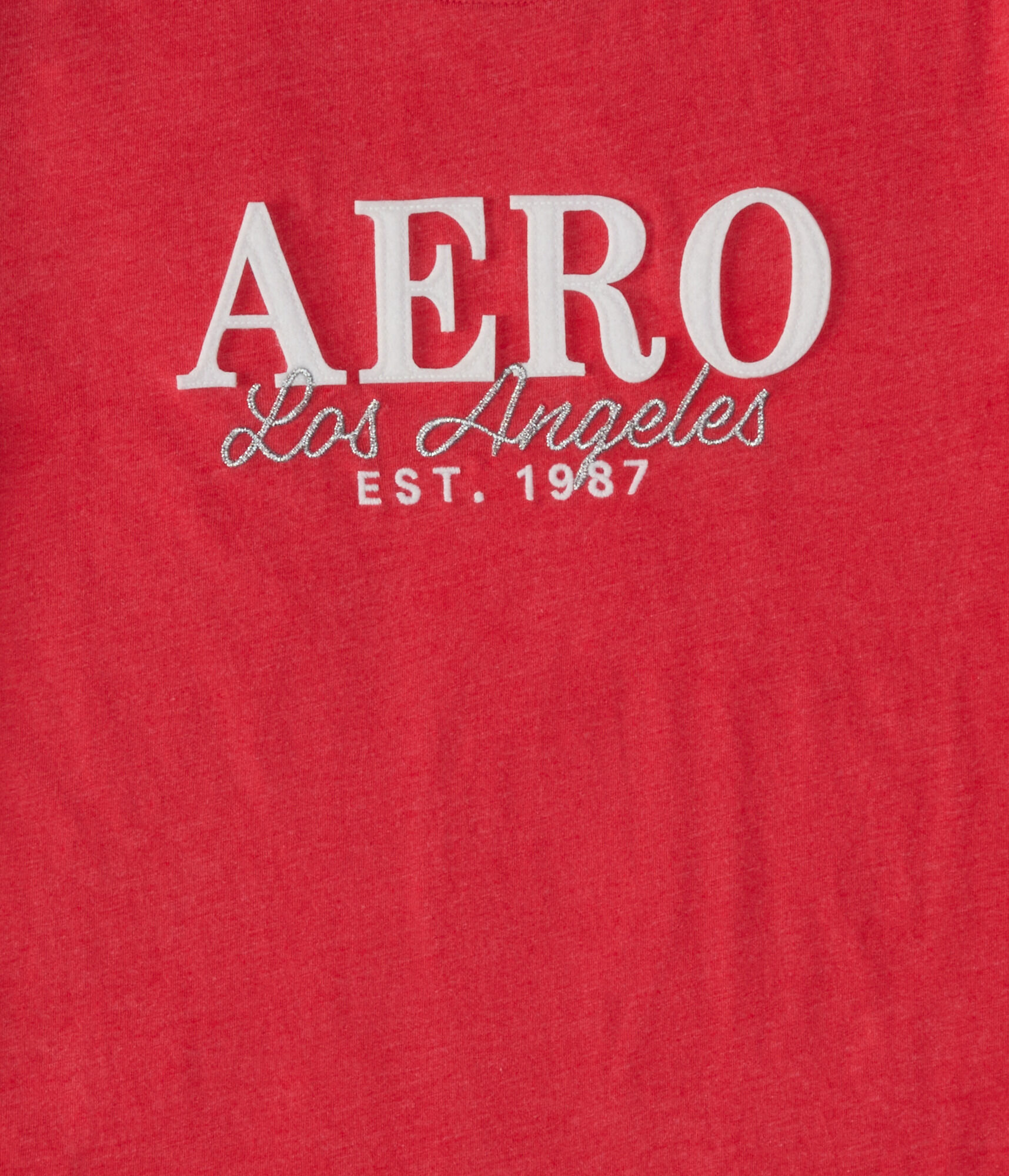 Aero Los Angeles Appliqu&eacute; Graphic Tee