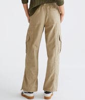 Cinched Hem Utility Cargo Pants