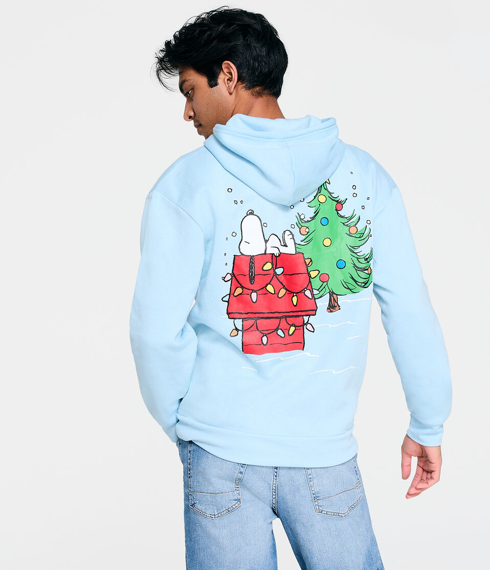 Snoopy Christmas Tree Pullover Hoodie
