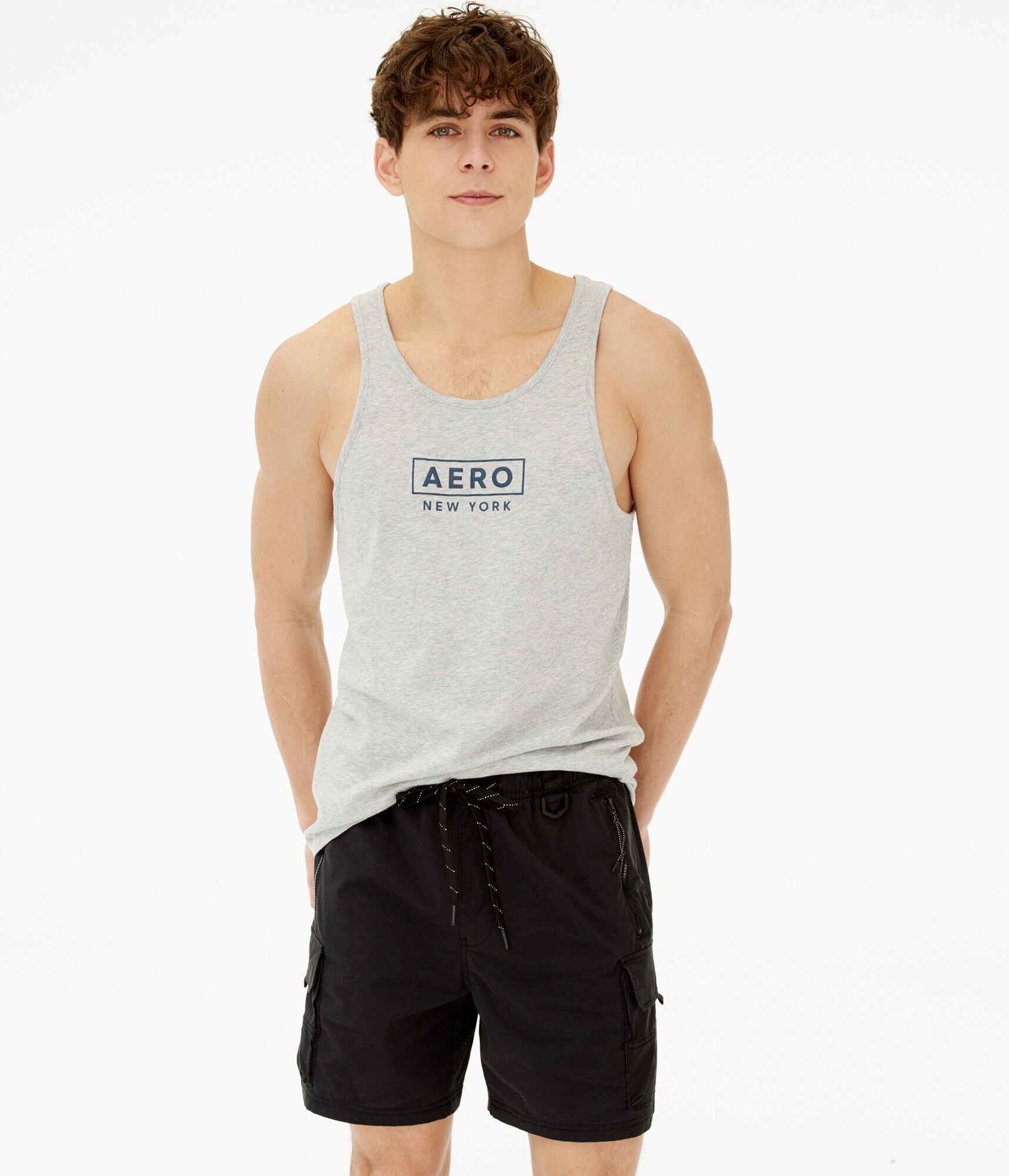 Aero Box Logo Muscle Tank