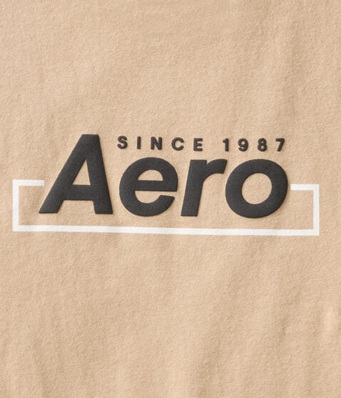Aero Box Logo Graphic Tee Aero Box Logo Graphic Tee