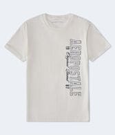 Aeropostale Vertical Appliqué Graphic Tee