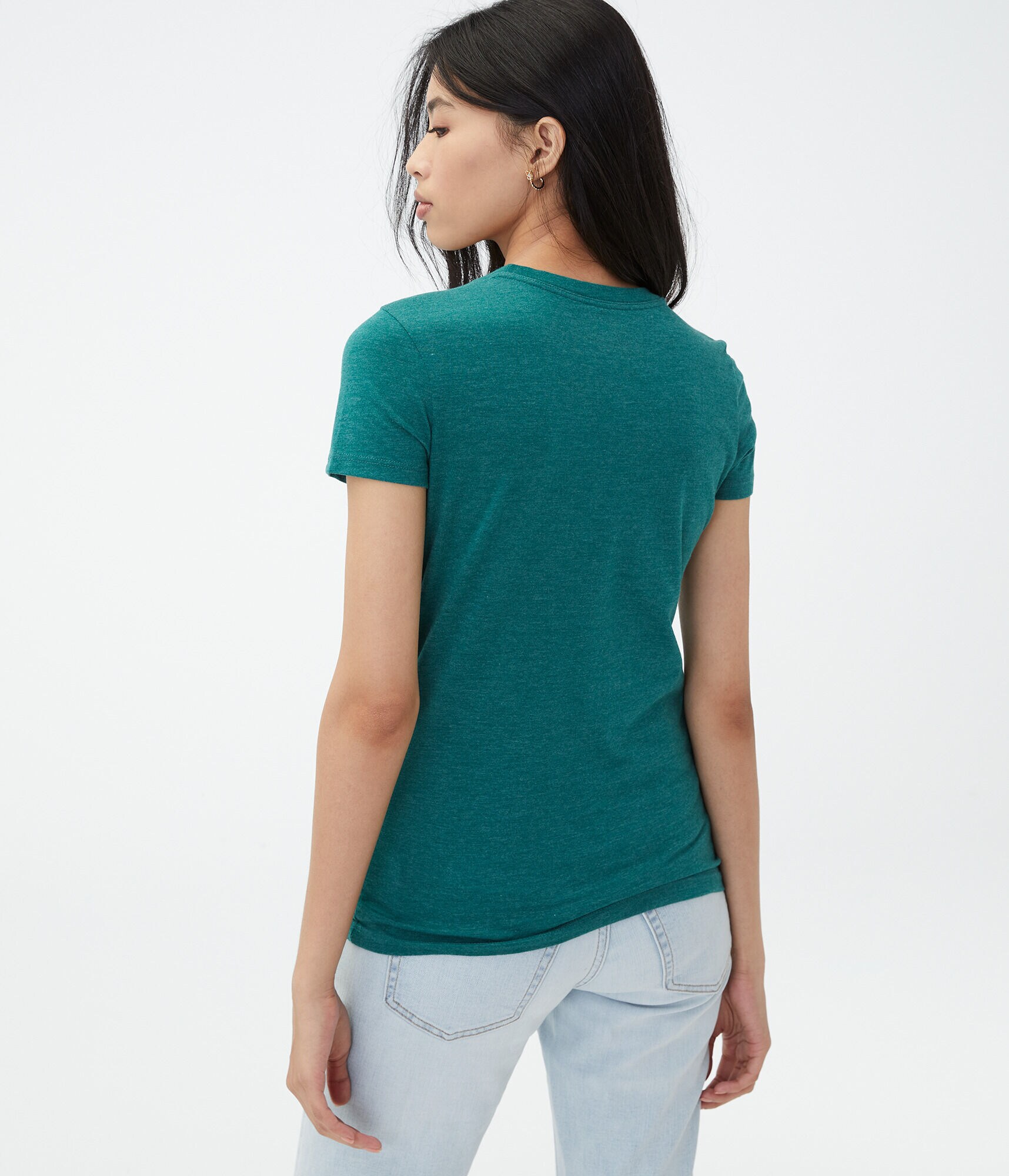 Aeropostale NYC Rose Circle Graphic Tee