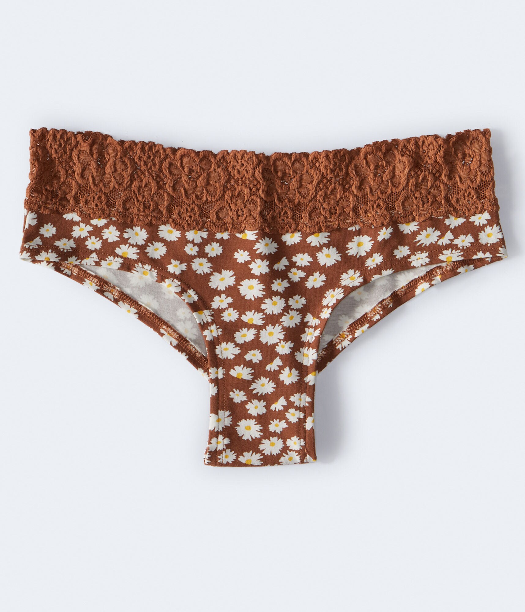 Daisy Lace-Trim Cheeky