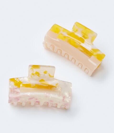 Marbled Claw Hair Clip 2-Pack Marbled Claw Hair Clip 2-Pack