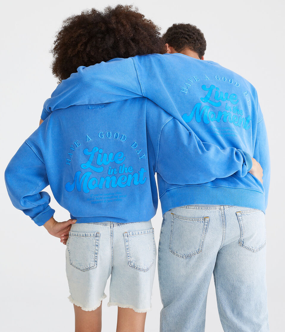 Live In The Moment Essentials Crew Sweatshirt