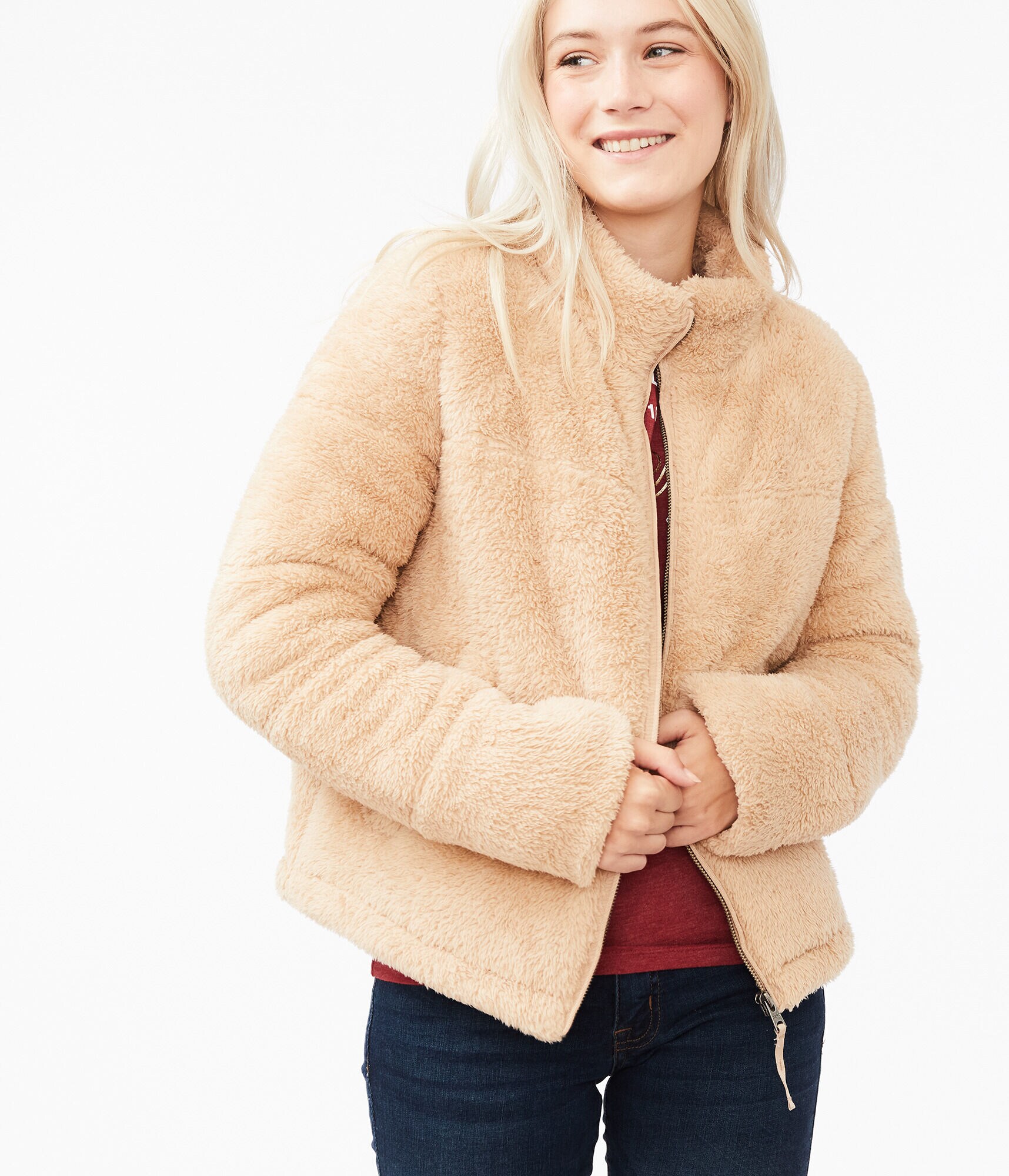 Faux Fur Puffer Jacket