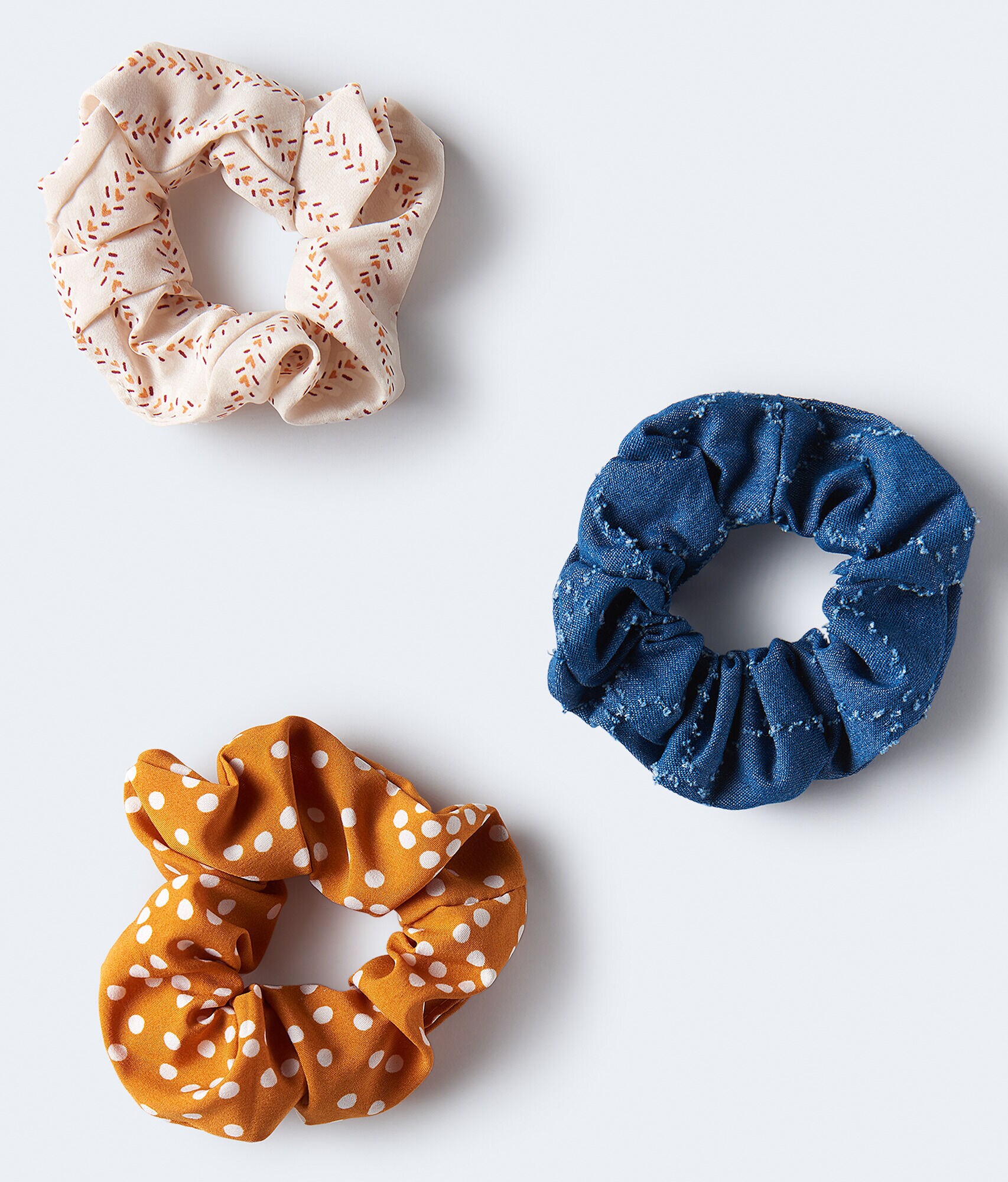 Polka Dot Scrunchie 3-Pack