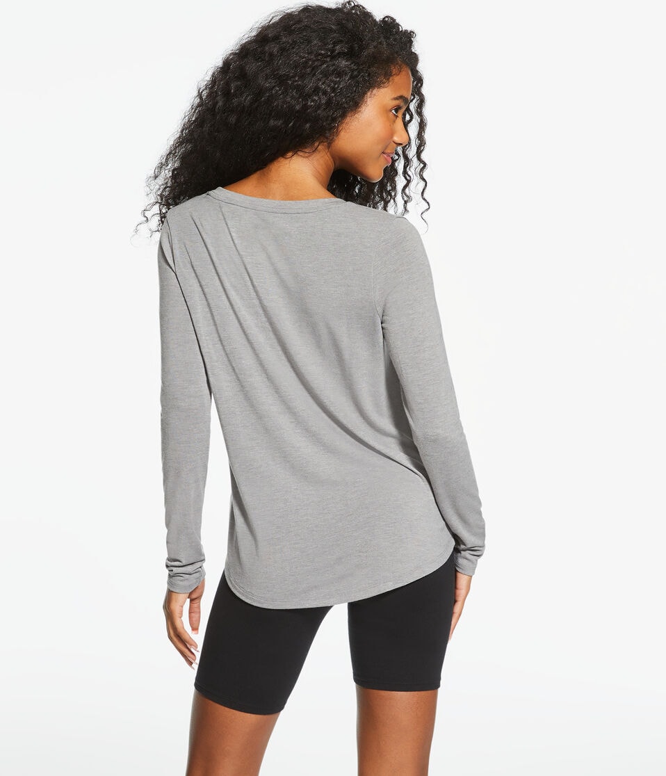 Long Sleeve Seriously Soft V-Neck Tee