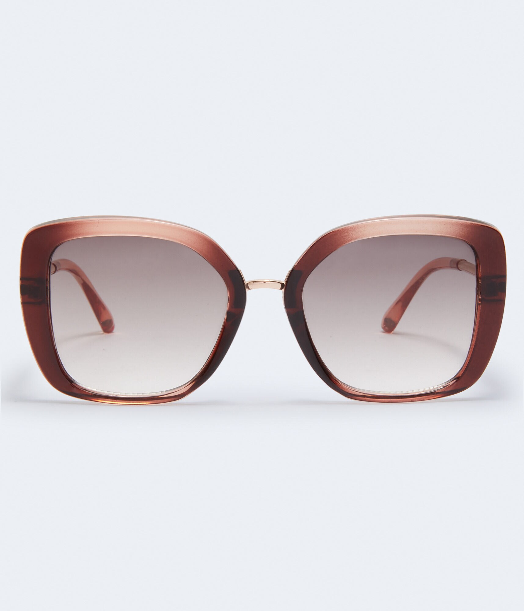 Large Ombr&eacute; Butterfly Sunglasses