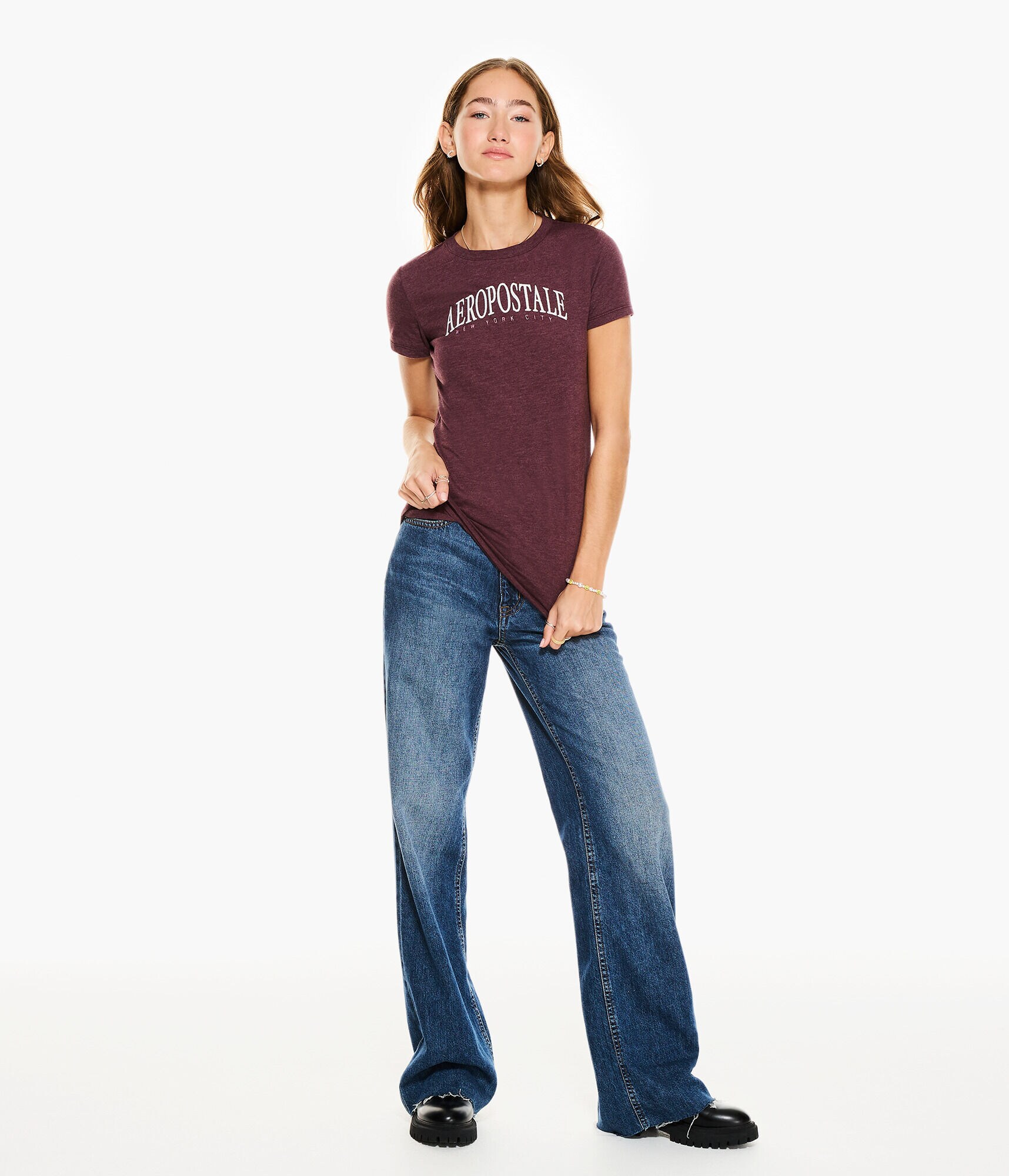 Aeropostale Arch Graphic Tee