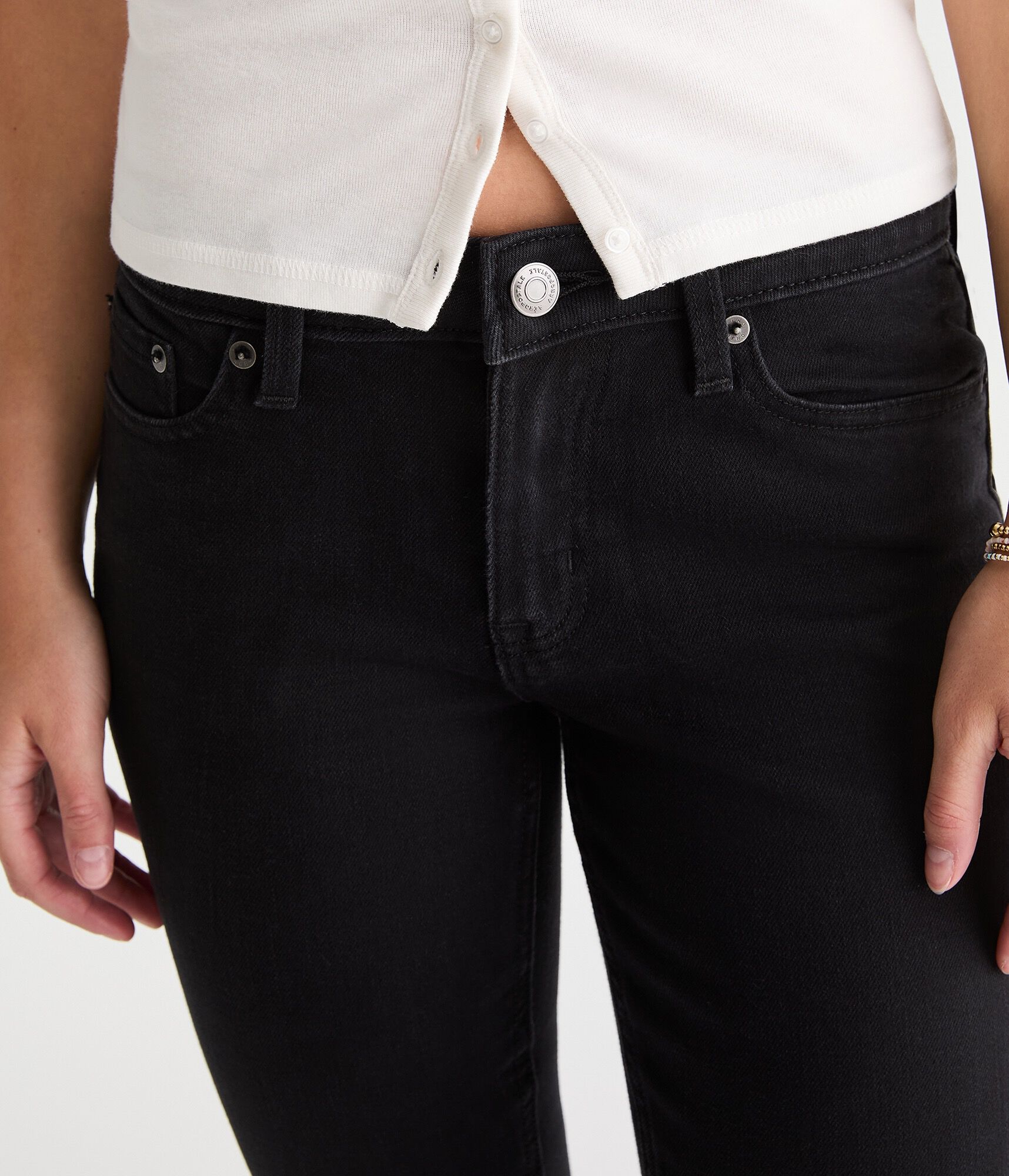 Mid-Rise Bootcut Jean