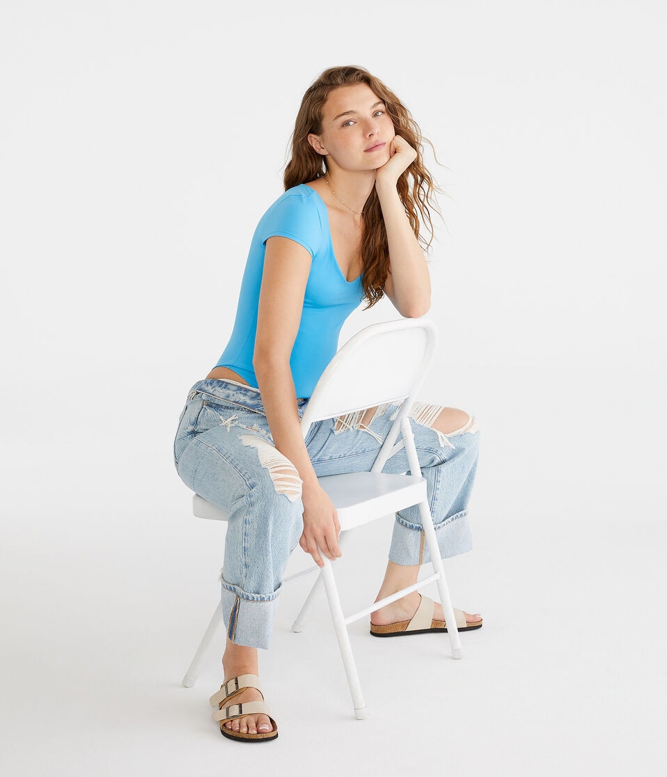 Seriously Soft Smooth V-Neck Bodysuit