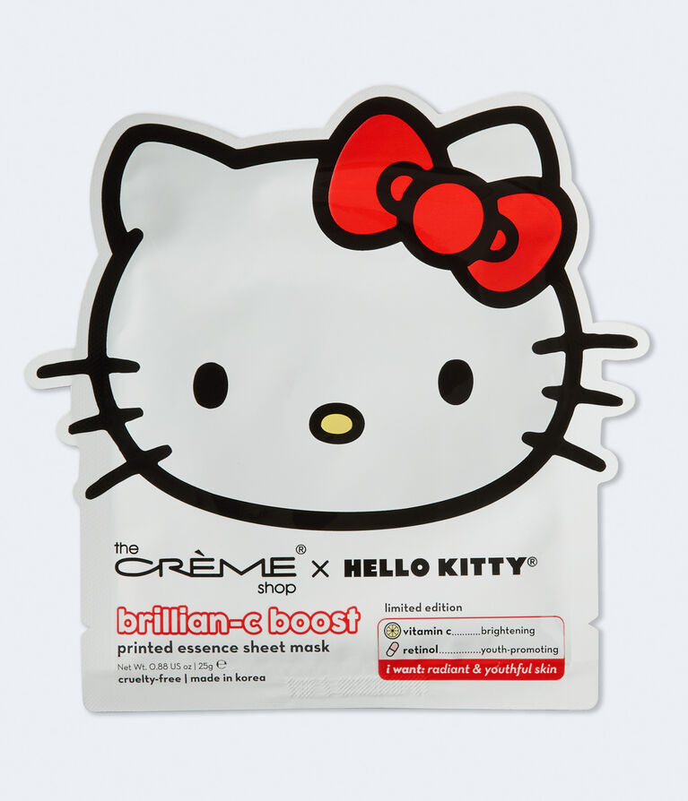 The Crème Shop x Hello Kitty Brillian-C Boost Sheet Mask