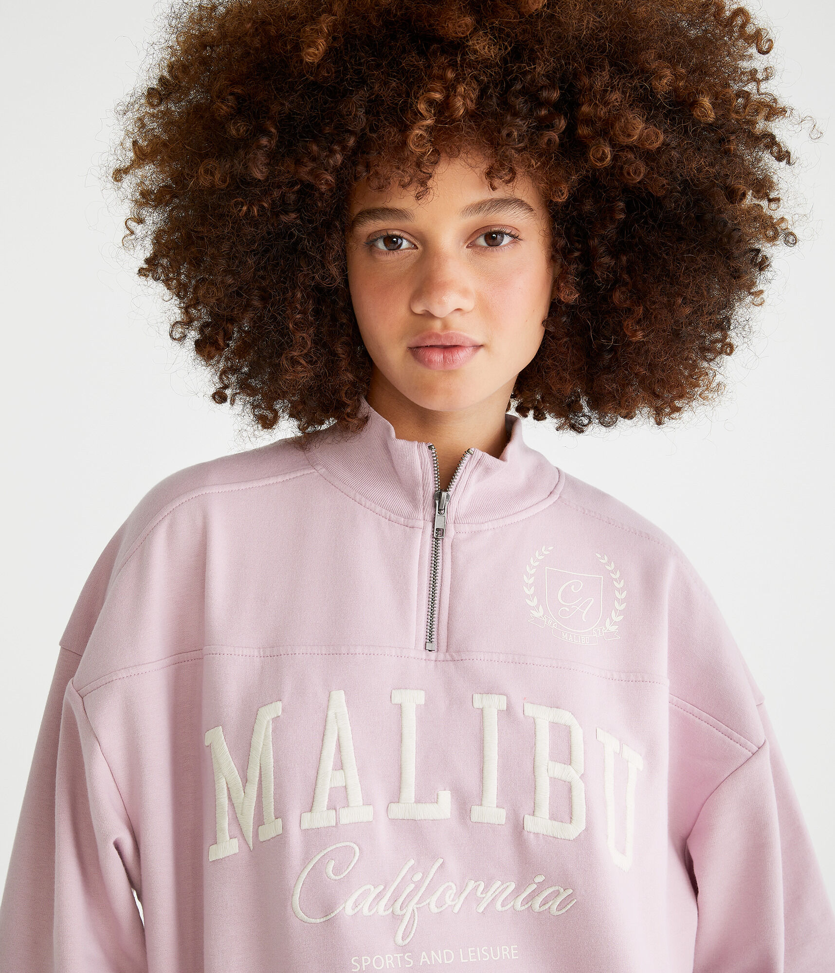 Malibu Sports Quarter-Zip Sweatshirt