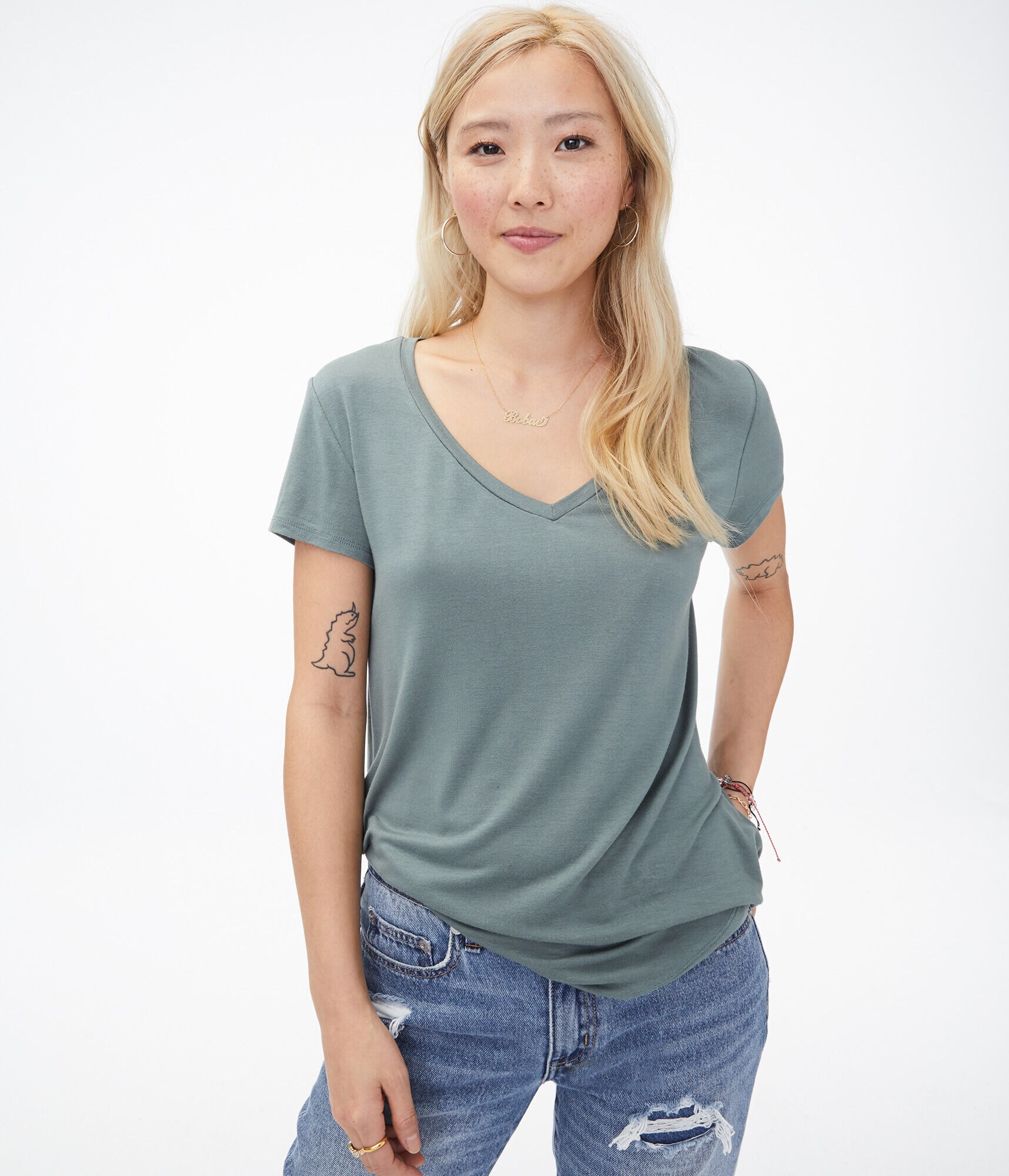 Seriously Soft V-Neck Tee