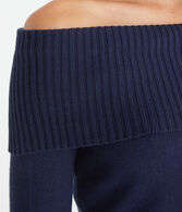 Solid Off-The-Shoulder Sweater