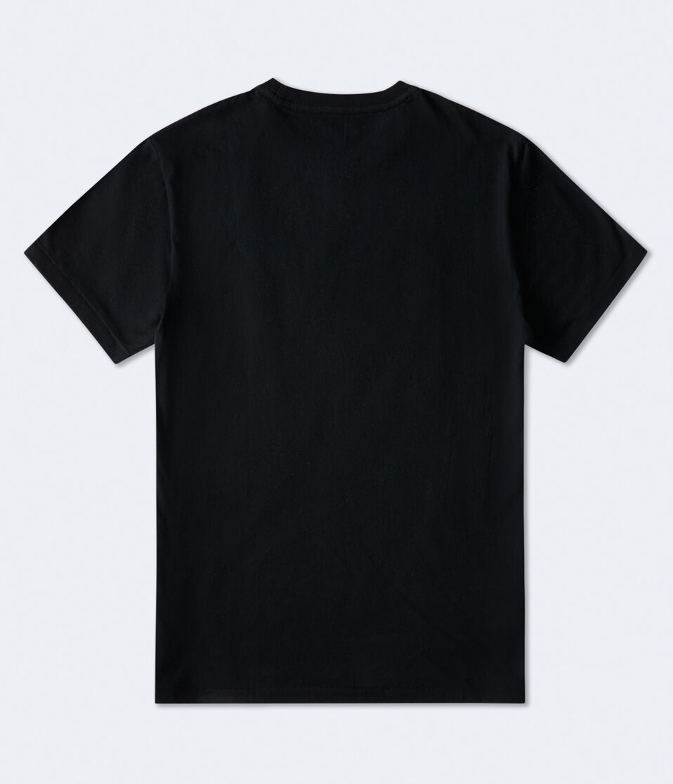Aeropostale Large 87 Appliqué Graphic Tee