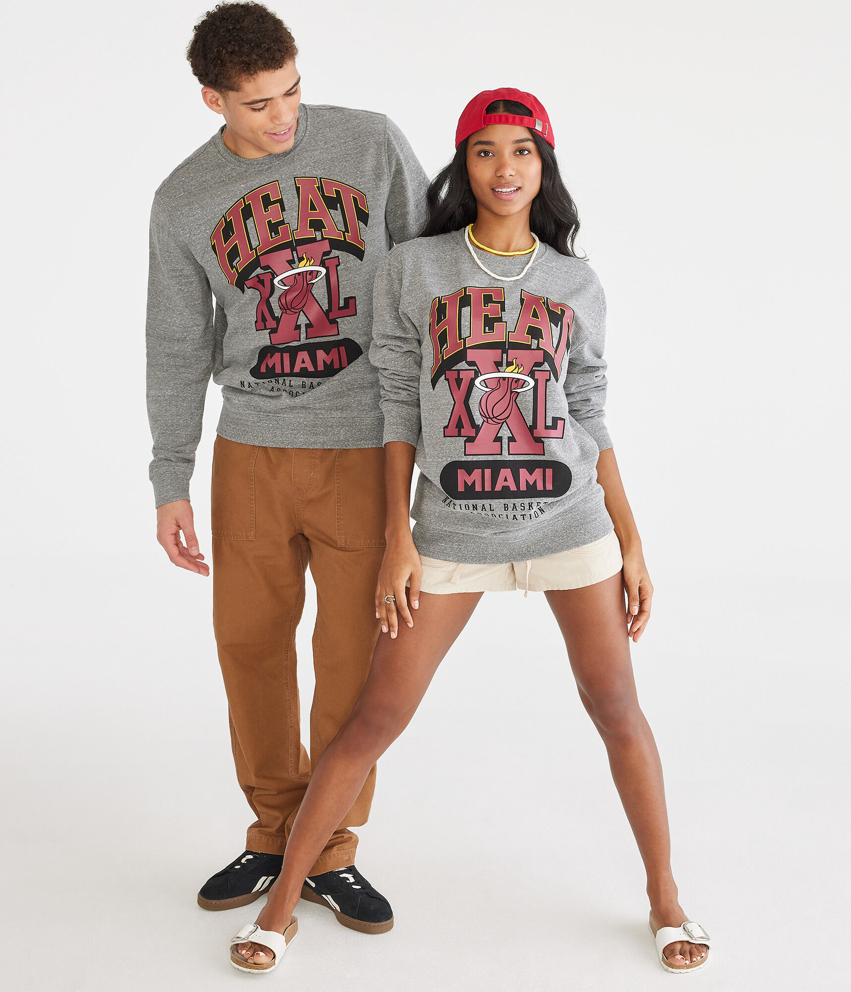 Miami Heat XXL Crew Sweatshirt