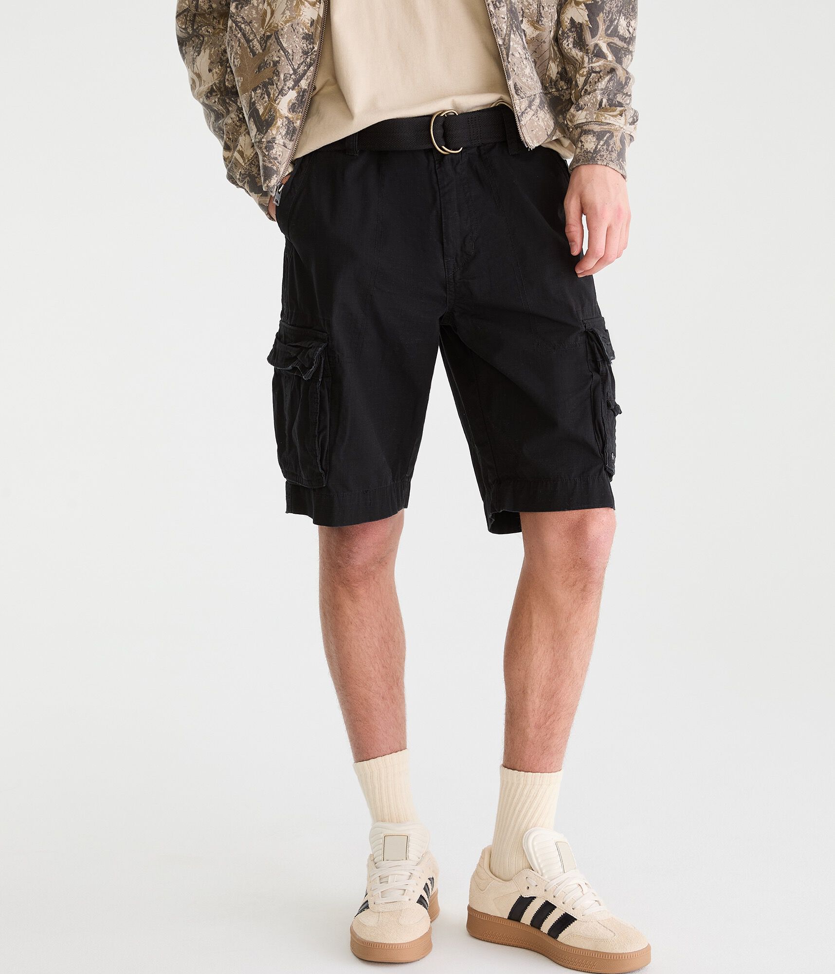 Belted Cargo Shorts 11.5"