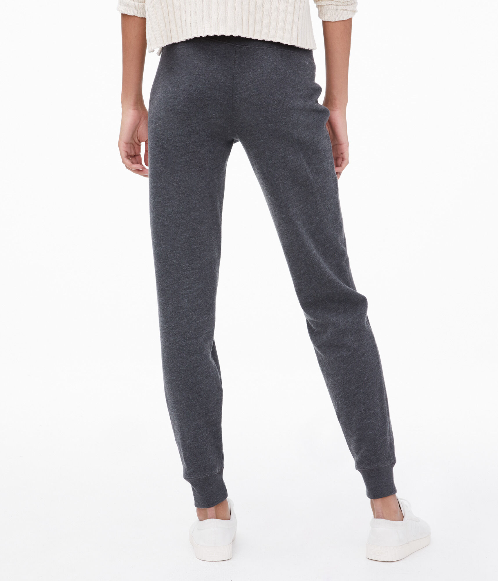 Embroidered Floral Logo Jogger Sweatpants