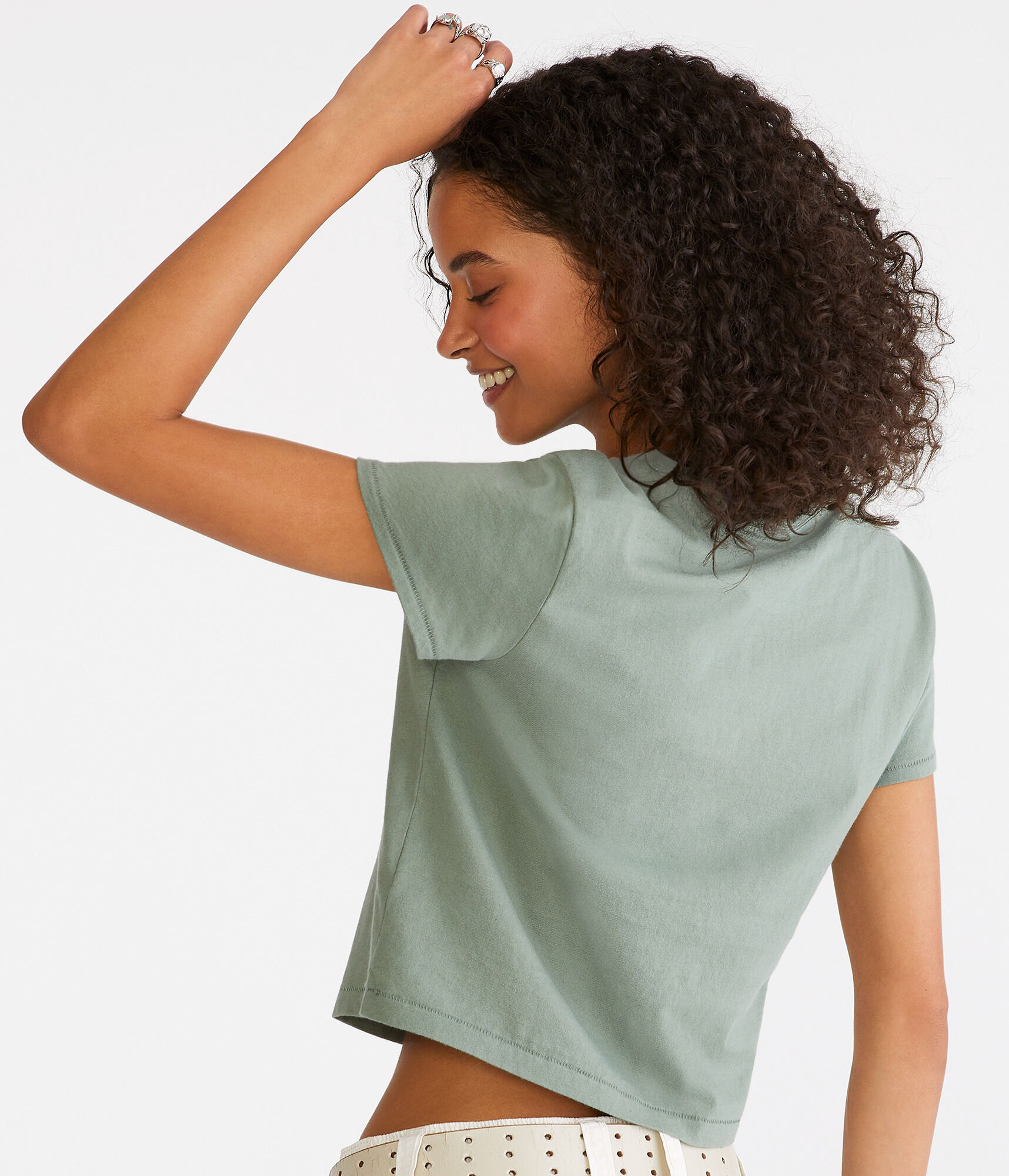 Vintage Fit Crew Tee