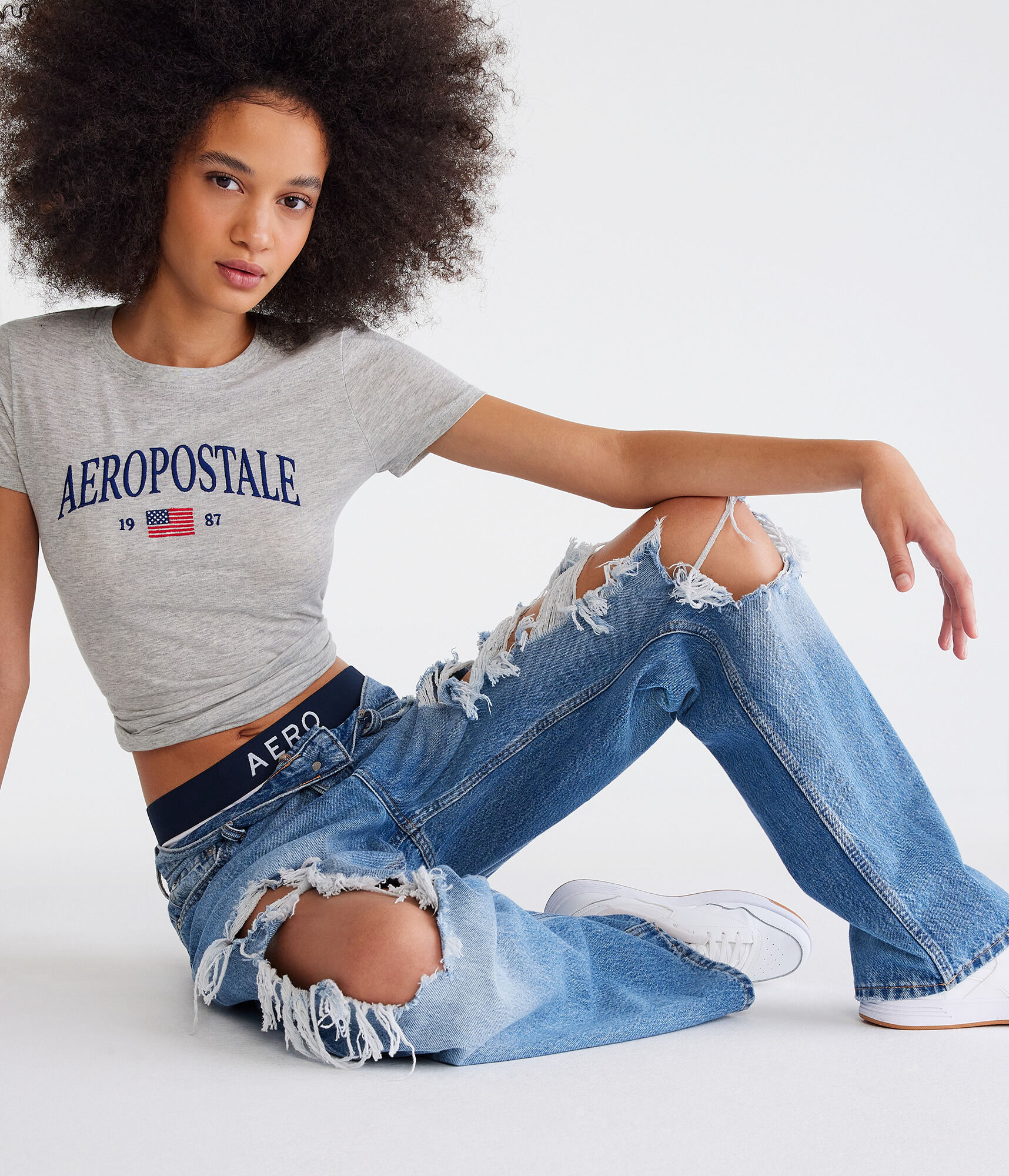 Aeropostale 1987 Americana Graphic Tee