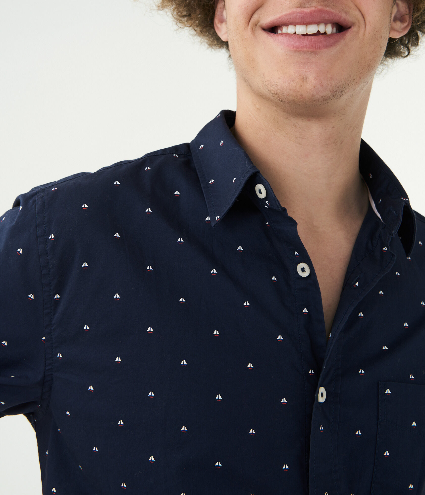 Sailboat Woven Shirt