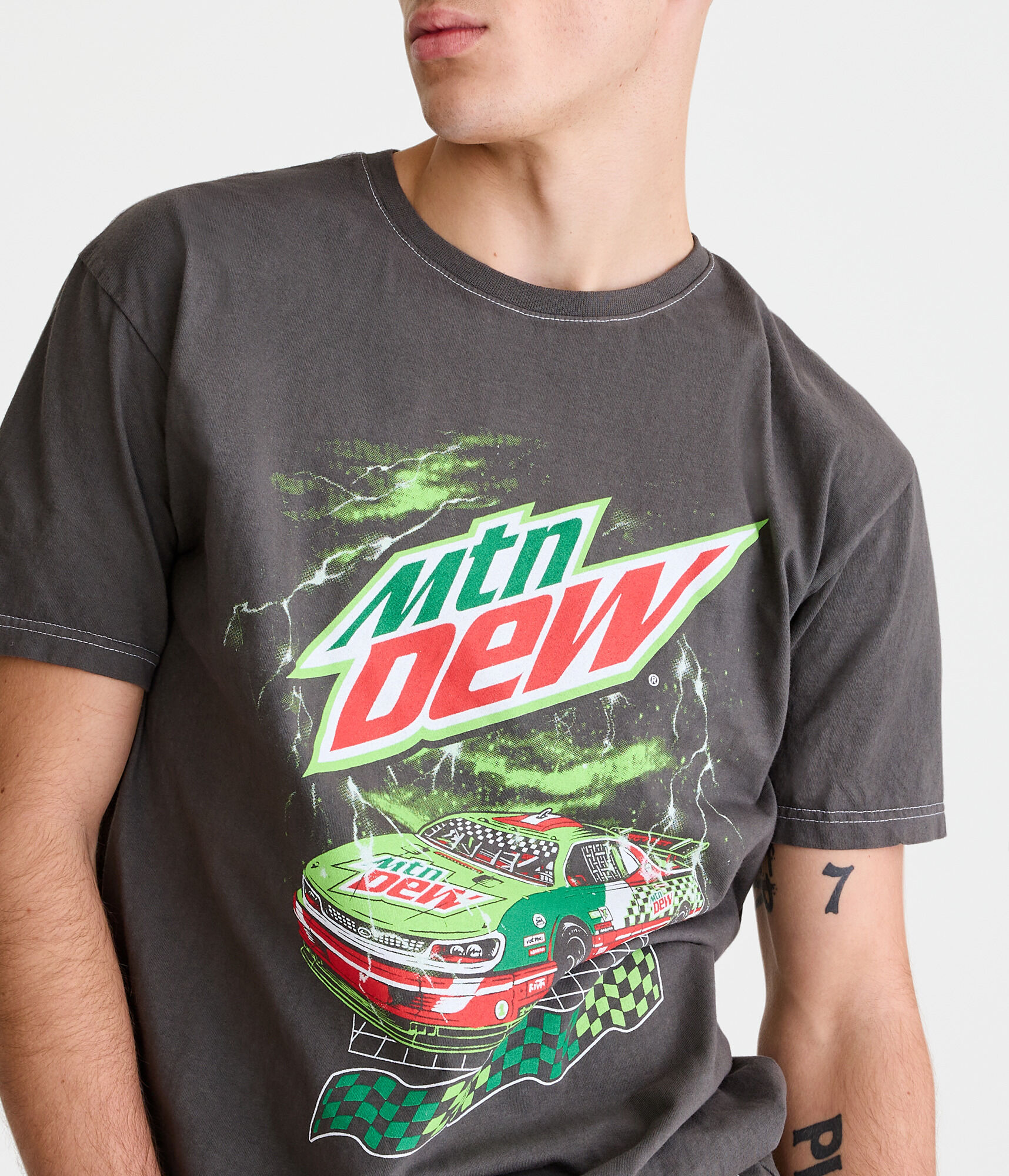 Mtn Dew Race Car Graphic Tee