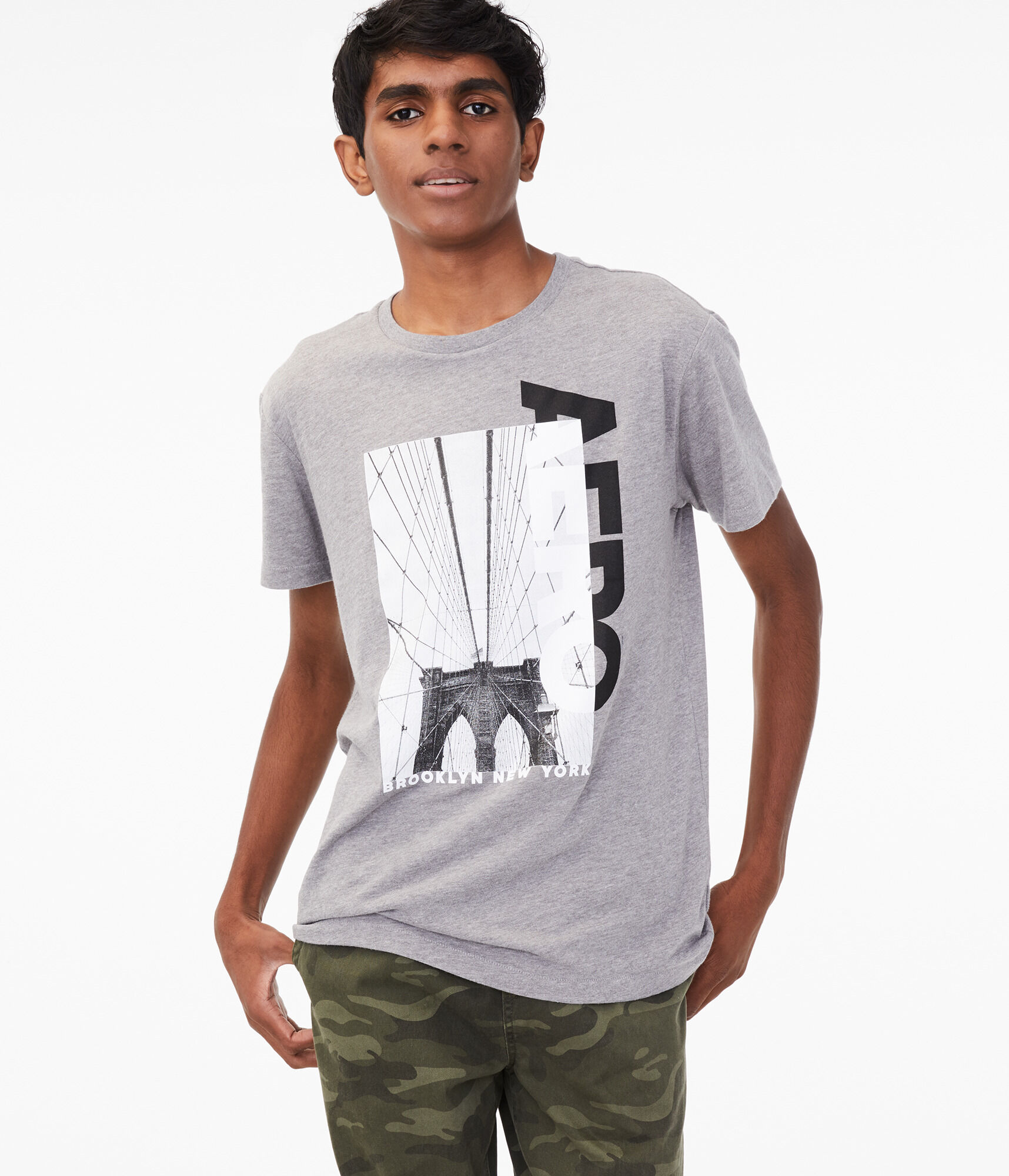 Aero Brooklyn Bridge Graphic Tee