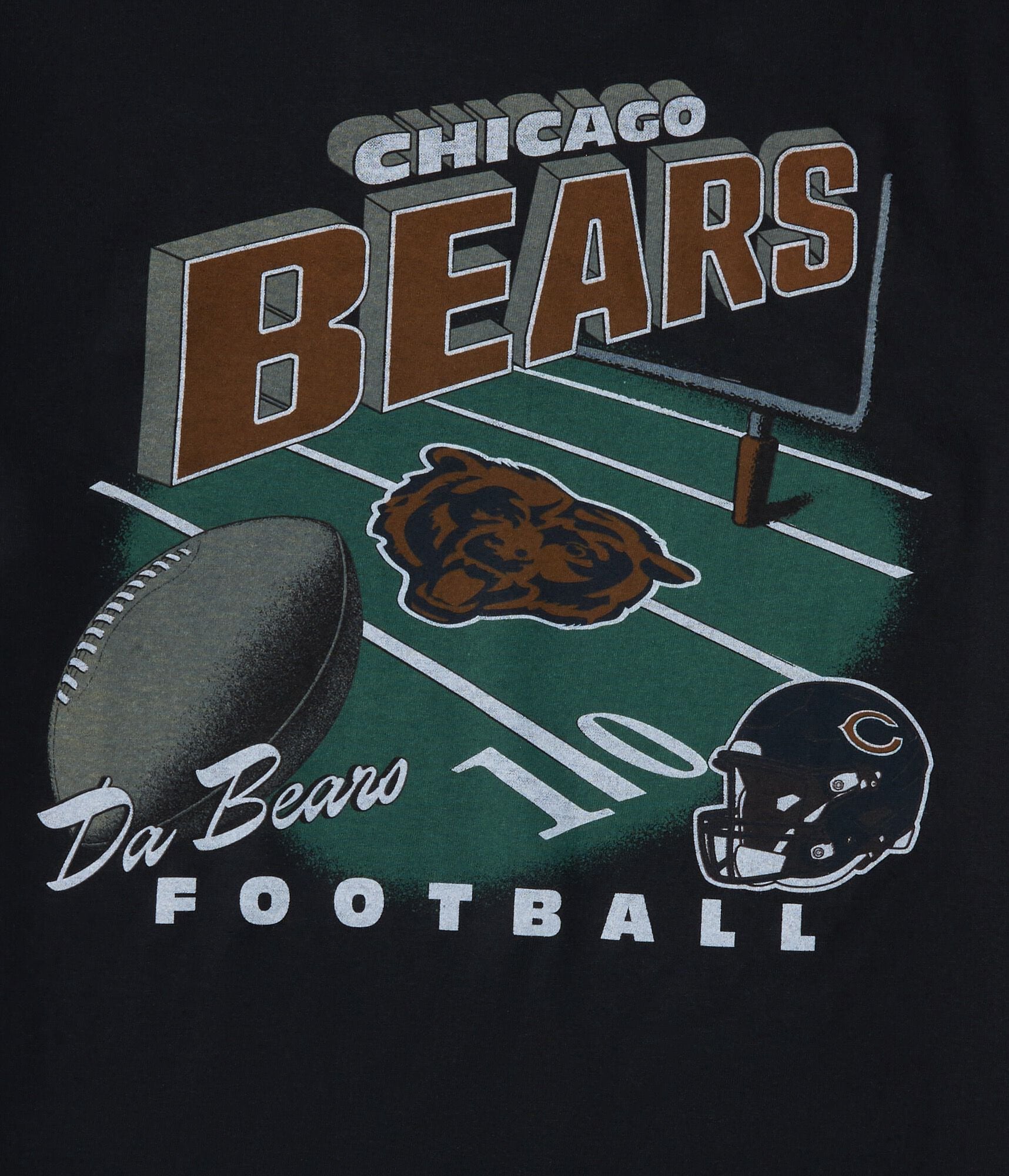 Chicago Bears Field Goal Relaxed Graphic Tee